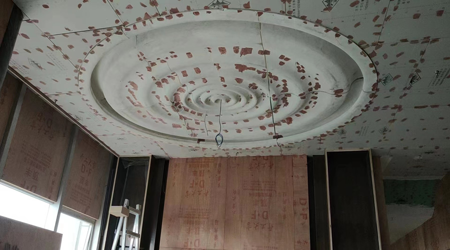 佛山酒說(shuō)會(huì)所GRG吊頂項(xiàng)目