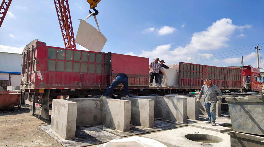 GRC構件裝車發貨 GRC構件裝車發貨