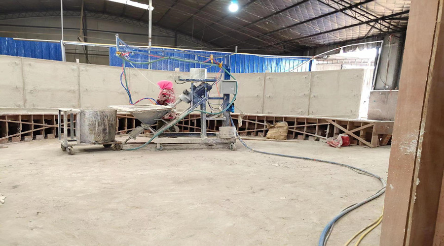 GRC構件制作中 GRC構件制作中