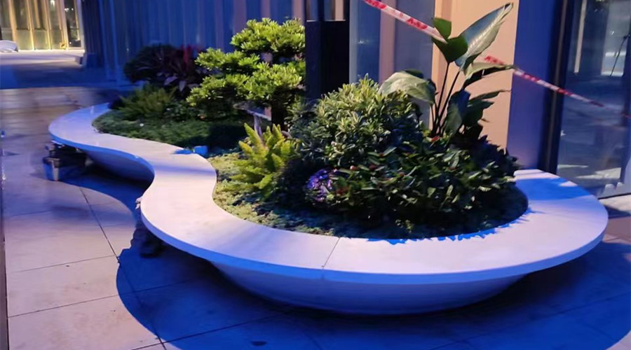 珠海博創(chuàng)總部大廈GRC坐凳項目 珠海博創(chuàng)總部大廈GRC坐凳項目