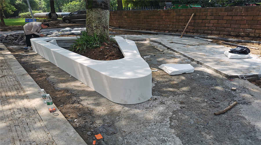 GRC坐凳樹(shù)池 GRC坐凳樹(shù)池