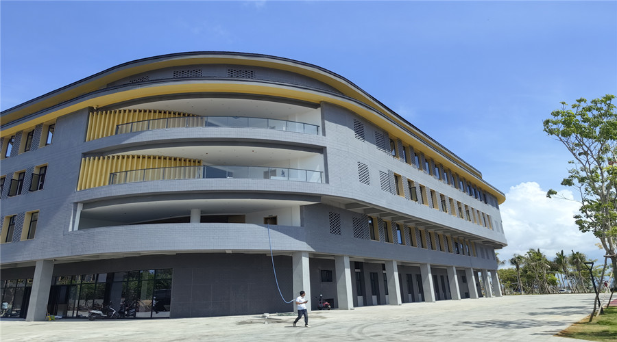 海南中央民族大學UHPC幕墻板工程案例 海南中央民族大學UHPC幕墻板工程案例