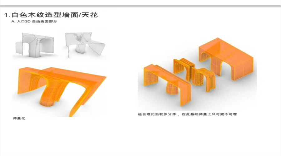 出口美國GRG造型定制項目 出口美國GRG造型定制項目