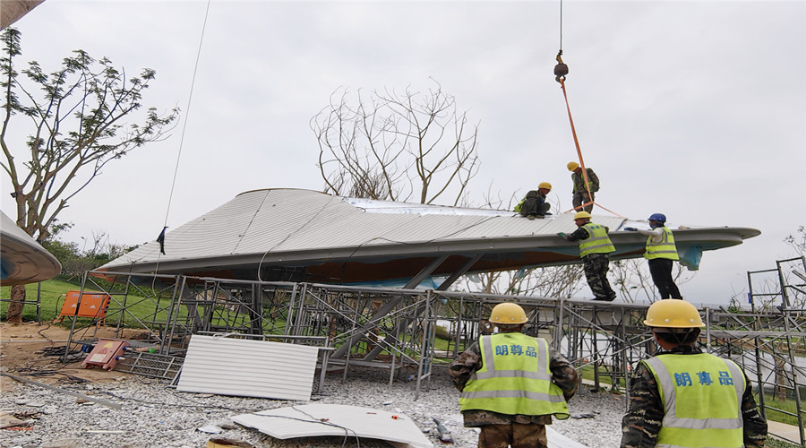 三亞海棠灣UHPC預制構(gòu)件遮陽立面掛板項目 三亞海棠灣UHPC預制構(gòu)件遮陽立面掛板項目