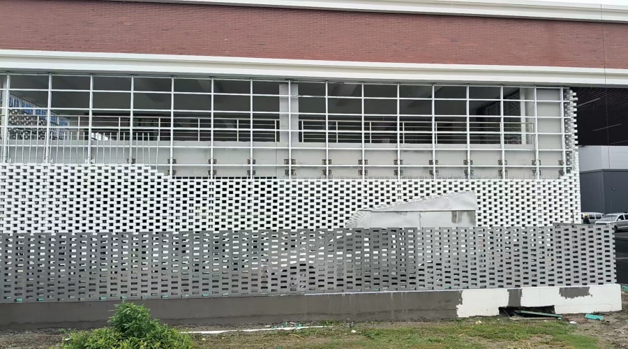 上海GRC磚頭幕墻板工程 上海GRC磚頭幕墻板工程