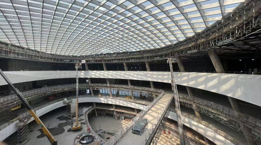 西安長安云GRG中庭攔河 西安長安云GRG中庭攔河