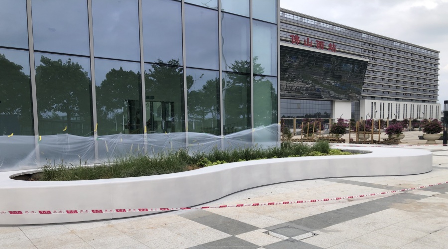 佛山云智匯GRC花池坐凳項(xiàng)目 佛山云智匯GRC花池坐凳項(xiàng)目