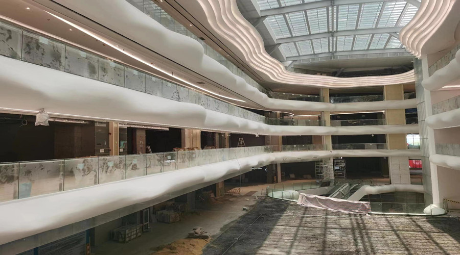 GRG線(xiàn)條裝飾效果