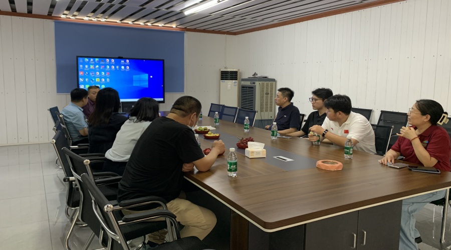 飾紀上品GRG廠家熱烈歡迎清遠企業家協會 山東慶云工商聯領導蒞臨指導