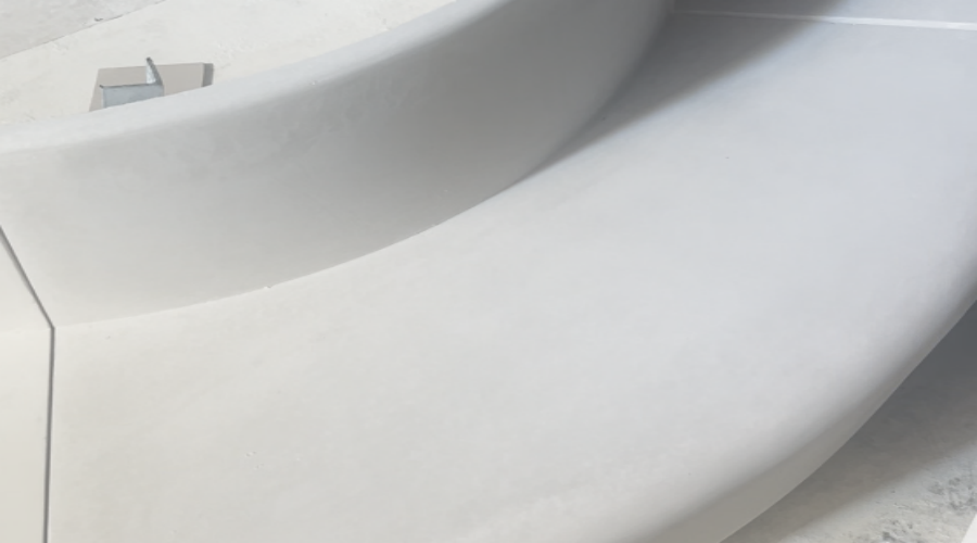 武漢商場水磨石GRC坐凳造型工程 武漢商場水磨石GRC坐凳造型工程